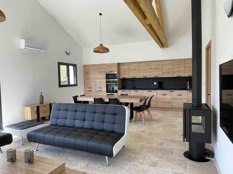Villa 8Pers Au Calme Avec Superbe Vue Barbecue Wifi La Panouse  Eksteriør billede