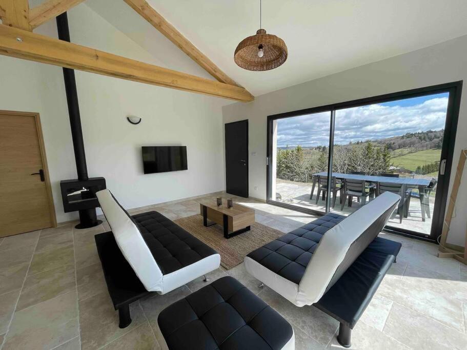 Villa 8Pers Au Calme Avec Superbe Vue Barbecue Wifi La Panouse  Eksteriør billede